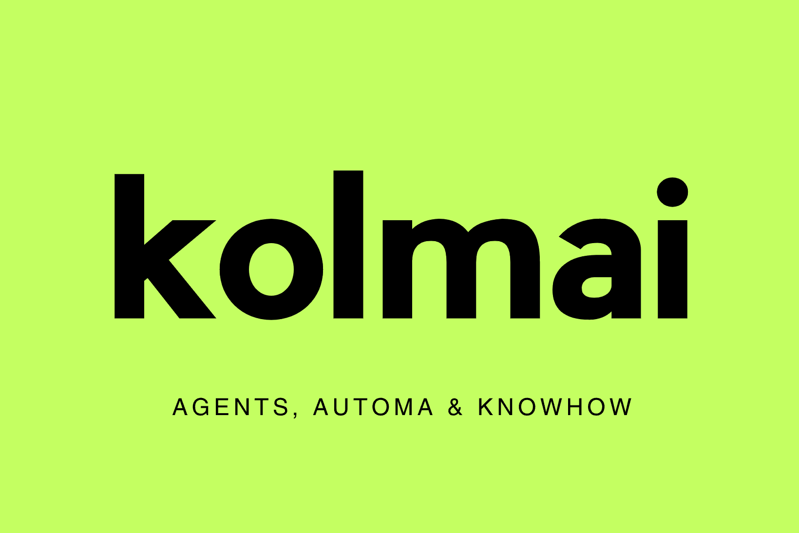 Kolmai – Agentia